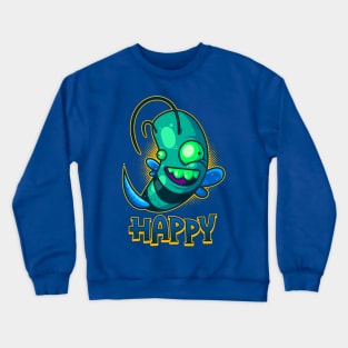 Bee Happy Crewneck Sweatshirt